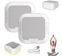 Sound Machine Solfeggio Frequencies, 28 Soothing Sounds, 3 Colors Night Light, White Noise Sound Machine, for Meditation,Sleeping,Yoga