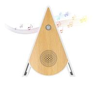 Sound Machine - Triangular Motion-Activated Bird Singing Speaker,Decorative Soothing Songs Speaker for Baby Adult Sleeping Relaxing Work Spa Office Bathroom Home Travel Dorm