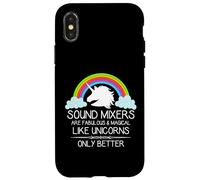 Sound Mixers Are Like Unicorns | Funny Audio Mixer Engineer Case for iPhone X/XS