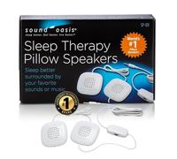 Sound Oasis Dual Pillow Speaker with Volume Control Ideal MP3 or Tinnitus