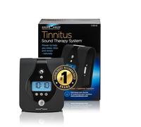 Sound Oasis Tinnitus Sound Therapy System, 24 Dr. Developed Sounds, Manage Tinnitus, Sleep Enhancement Lulls You to Sleep, Ear Ringing & Noise Relief, Privacy, Alarm w/Chime, Auto-Off Sleep Timer