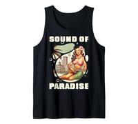 Sound of Paradise. Feel the Island Vibe. Tank Top