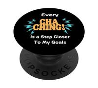 Sound of Success, Every Cha Ching is a Step Closer PopSockets Adhesive PopGrip