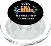 Sound of Success, Every Cha Ching is a Step Closer PopSockets PopGrip for MagSafe