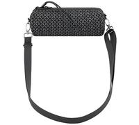 Sound-Permeable Portable Travel Pouch for Xiaomi ASM02G Bluetooth Speaker Carrying Bag with Adjustable Strap Double Zipper (With Strap)