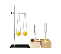 Sound Physics Teaching Education Equipment Set Designed for Classroom Experiments with Resonance Box and Tuning Forks Resonance Box and Tuning Forks Set