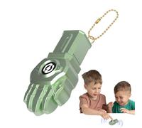 Sound Prank Hand Key Chain - Funny Fart Noise Maker, Realistic Sound Effects | Pull My Finger Gag Keychain, Portable Prank Accessories, Ideal for Office and Travel, Green, Siehe Beschreibung