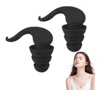 Sound Proof Earplugs - 3x2.5cm Horn-Shaped Silicone Waterproof Ear Plugs, Noise Cancelling Design with Carrying Case | Multifunctional Ear Protection for Home, Swimming, Work, Travel, Sleep