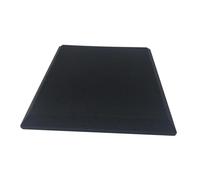 Sound Proof Foam Panels 4PCS 50X50cm Studio Acoustic Foam Large Size Square Soundproof Sound Absorption Treatment Insulation Flat Panels(Black,50x50x3cm)