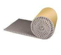 Sound Proof Foam Panels For Wall Decor, Self-Adhesive 2Cm Thick Noise Reduction Soundproof Foam For Music Studio, Bedroom Home(Gray)(2Cm)