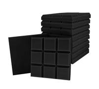Sound Proof Foam Panels High Density Fire Resistant Soundproof Tiles | Studio Foam Panles Soundproofing for Recording Studio, Broadcast Studio, Music Practice Room, Apartment, Bedroom, Meeting