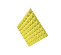 Sound Proof Foam Panels Professional Acoustic For Studios And Vocal Booths - Sound Reduce Pollution PU Foam Proof for Home, Studio(Yellow)