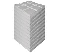 Sound Proof Panels for Walls Fire Resistant Soundproof Tiles Soundproof | Soundproof Studio Wedges for Recording Studio, Broadcast Studio, Music Practice Room, Apartment, Bedroom, Meeting