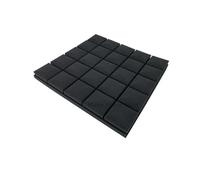 Sound Proofing Panels Acoustic Foam Noise Insulation Reduction Foam Studio Recording Room Eliminate Echoes Panels(Black)