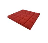 Sound Proofing Panels Acoustic Foam Noise Insulation Reduction Foam Studio Recording Room Eliminate Echoes Panels(Red)