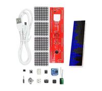 Sound-Reactive LED Clock Kits with Music Spectrum Display & Soldering Practice for Enthusiasts Smart Tests Assistant for Music Visualisation