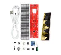 Sound-Reactive LED Clock Kits with Music Spectrum Display & Soldering Practice for Enthusiasts Smart Tests Assistant for Music Visualisation