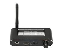 Sound Receiver 5.2 HiFi U Disk Playback Power Amplifier Lossless Sound Converter for Home Entertainment Speakers Karaoke Music Streaming Stable Connection Infrared Remote Control Compac
