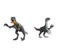 Sound Slashin' Slasher Dino Dinosaur Action Figure & Slash ‘N Battle Scorpios Rex Action & Sound Dinosaur Figure, Movable Joints, Slashing & Tail
