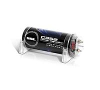 Sound Storm Laboratories C352 Car Audio Capacitor - 3.5 Farad, Energy Storage, Enhance Bass from Stereo, for Amplifier and Subwoofer, Warning Tones, LED Voltage Meter