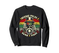 Sound System Culture Design - Reggae Pulse Art for Dub Fans Sweatshirt