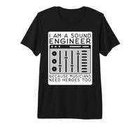 Sound Technician Music Tech - I am a Sound Engineer Premium T-Shirt
