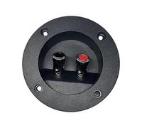 Sound Terminals Panel 75/82 / 90mm Housing Spring Clamp Oxygen-Free Copper Not Screw Spring Clip Speakers Connectors