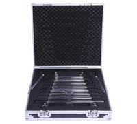 Sound Therapy Quartz Crystal Singing Harp 432 Hz/444Hz Crystal Harp with 8 note & Alumina Alloy Box,432Hz