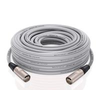 Sound Tools SuperCAT XM Festival Grade Shielded CAT6a etherCON Cable, Flexible Polyurethane Jacket, Neutrik Connectors (60 Meters, Gray)