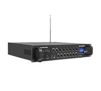 Sound Town 360W 6-Zone 70V/100V Commercial Power Amplifier with Bluetooth, Aluminum, for Restaurants, Lounges, Bars, Pubs, Schools and Warehouses (PAC360-6)