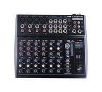 Sound Town Professional 12-Channel Audio Mixer with USB interface, Recording, EQ, Bluetooth, DSP and 48V Phantom (TRITON-A12BD)