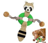 Sound Toys for Small Dogs, Interactive Plush Rope for Teething with Animal Design | Plush Toys with Sound for Dog, for Garden, Park, Indoor, Outdoor and