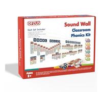 Sound Wall Classroom Phonics Kit, Science of Reading Sound Wall Consonants & Vowel Valley Classroom Decor, Phonemic Awareness, ESL Speech Therapy Materials (220 Cards)