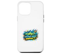 Sound Wave Impact Audio Energy Pulse Graphic Case for iPhone 12 Pro Max