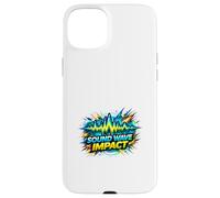 Sound Wave Impact Audio Energy Pulse Graphic Case for iPhone 15 Plus