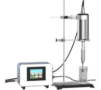 Sound Waves Homogenizer, Laboratory Disperser Emulsifier Homogenizer, with Titanium Probe, Diameter 8 Mm, Sound Waves Processor Cell Disruptor Mixer, Volume 2000mL, for Efficient Homogenization