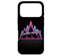 Sound Waves Retro Synthwave Audio Equalizer Case for iPhone 17 Pro