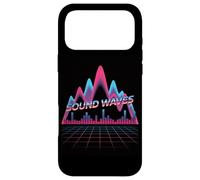Sound Waves Retro Synthwave Audio Equalizer Case for iPhone 17 Pro Max
