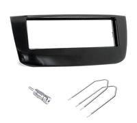 Sound-way 1 DIN Car Radio Frame Radio Fascia Antenna Adapter Key Compatible with Fiat Grande Punto evo 2005-2019, Fiat Punto 2015-2019