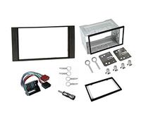 Sound-way - 2 DIN in dash car stereo adapter mounting fascia kit Ford Galaxy Fiesta Focus C-Max S-Max Transit black - 2DP-FORD2-N