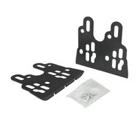 Sound-way 2 x Replacement Brackets for Mounting and Installation of Universal Car Radios with 6 Plastic Screws 3 x 8 mm