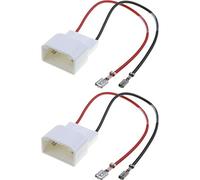 Sound-way 2 x Speaker Adapter Cables compatible with Ford