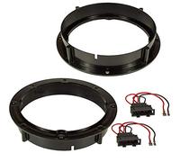 Sound-way 6.5" 165mm Car speakers rings adapters compatible with Volkswagen, Seat, Skoda