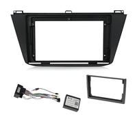 Sound-way - 9" inch dash car stereo facia radio adapter compatible with Volkswagen VW Tiguan 2016-2021 - KA22-092