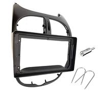 Sound-way 9" inch in dash car stereo adapter mounting fascia kit compatible with Peugeot 206