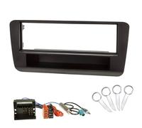 Sound-way car stereo 1 DIN fascia frame adapter compatible with Audi A1