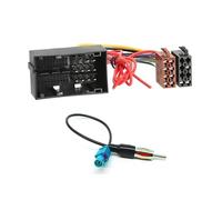 Car stereo ISO Radio Adapter Wiring Harness Connector Lead Loom Cable Plug Adaptor compatible with Alfa Romeo/Fiat/Lancia/Citroen