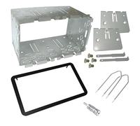 Sound-way Complete double din 2 DIN metallic fascia adapter car stereo radio fitting kit compatible with Alfa Romeo 159 / Brera/Spider