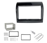 Sound Way Double DIN Car Radio, 2 DIN Front Panel Frame, Metal Dashboard, Antenna Adapter, Release Keys, compatible con Fiat Ducato, Citroen Jumper, Peugeot Boxer