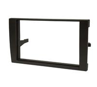 Sound way - Double DIN Car Radio Frame Installation, 2 DIN Front Panel Frame Stereo compatible with Audi A4 (B6) 2000-2006 / A4 (B7) 2004-2009 / Seat Exeo 2009-2013
